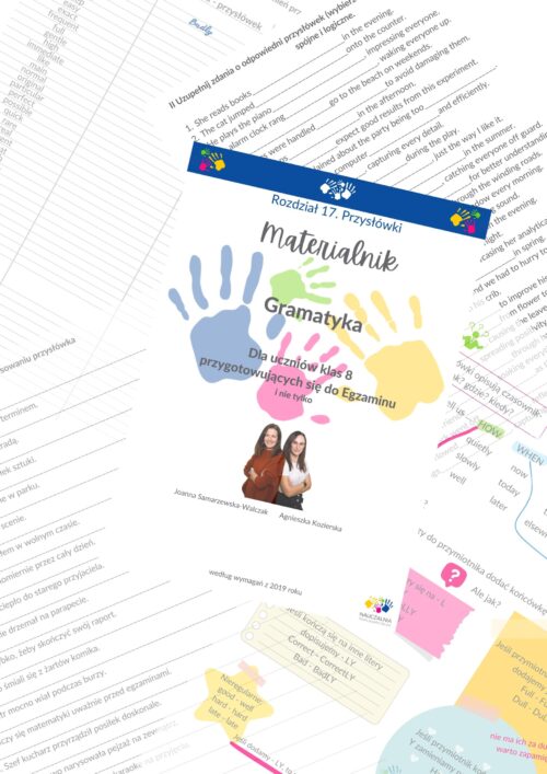 17. Przysłówki Rozdział Podręcznika "Materialnik"