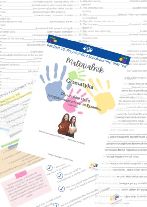 18. Przymiotniki z końcówką "-ed" i "-ing" Rozdział Podręcznika "Materialnik"