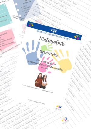 20. Some/any/no/every Rozdział Podręcznika "Materialnik"