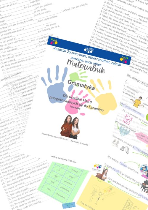 25. One/ones, other/another, zaimki zwrotne, each other Rozdział Podręcznika "Materialnik"