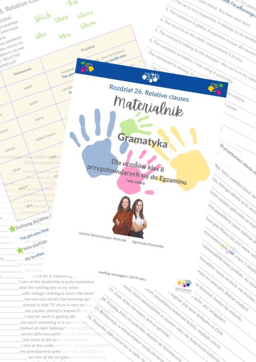 Materialnik część 2. Konstrukcje gramatyczne