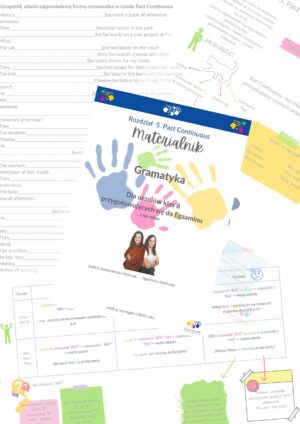 5. Past Continuous Rozdział Podręcznika "Materialnik"