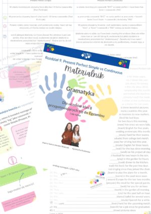9. Present Perfect Simple & Continuous Rozdział Podręcznika "Materialnik"