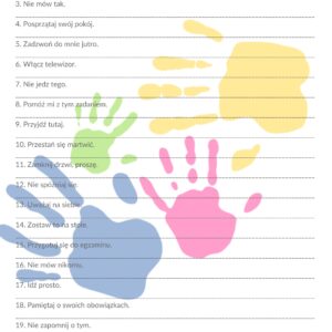 21. Tryb Rozkazujący Rozdział Podręcznika "Materialnik"