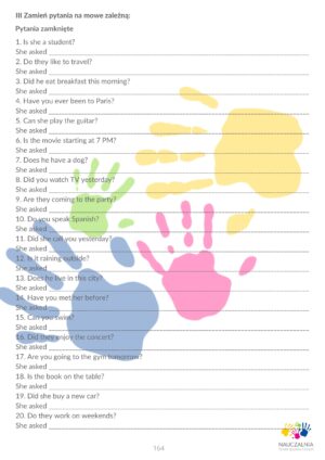 24. Mowa zależna Rozdział Podręcznika "Materialnik"