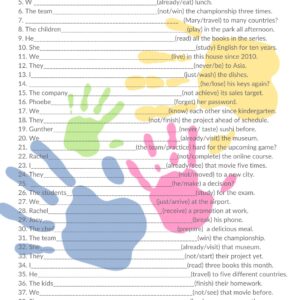 7. Present Perfect Rozdział Podręcznika "Materialnik"