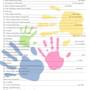 8. Present Perfect Continuous Rozdział Podręcznika "Materialnik"