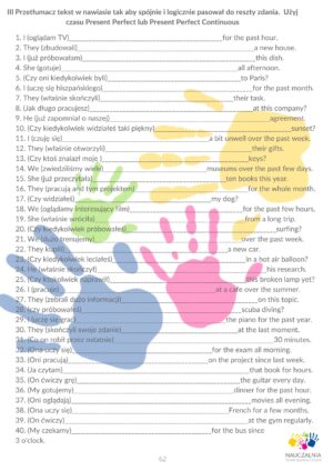 9. Present Perfect Simple & Continuous Rozdział Podręcznika "Materialnik"