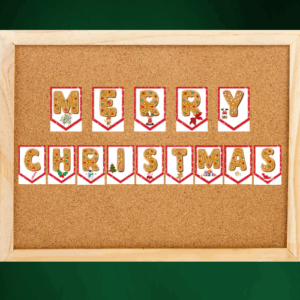 Napis Merry Christmas