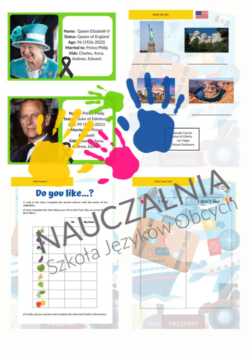 Program półkolonii "Around the English speaking world"+spotkanie online i omówienie programu