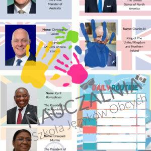 Program półkolonii "Around the English speaking world"+spotkanie online i omówienie programu