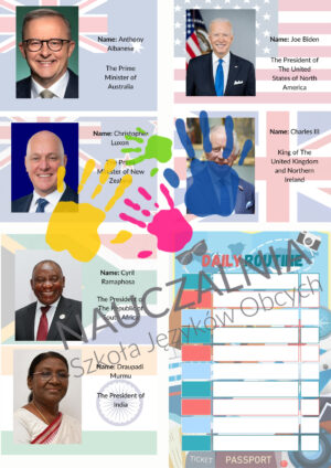 Program półkolonii "Around the English speaking world"+spotkanie online i omówienie programu