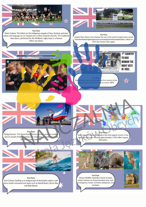 Program półkolonii "Around the English speaking world"+spotkanie online i omówienie programu