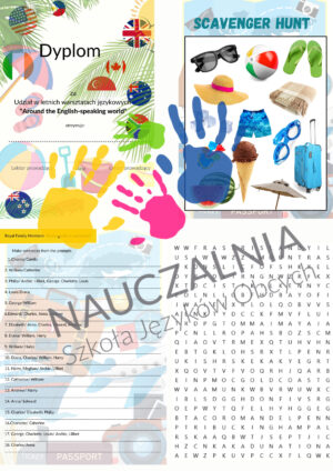 Program półkolonii "Around the English speaking world"+spotkanie online i omówienie programu