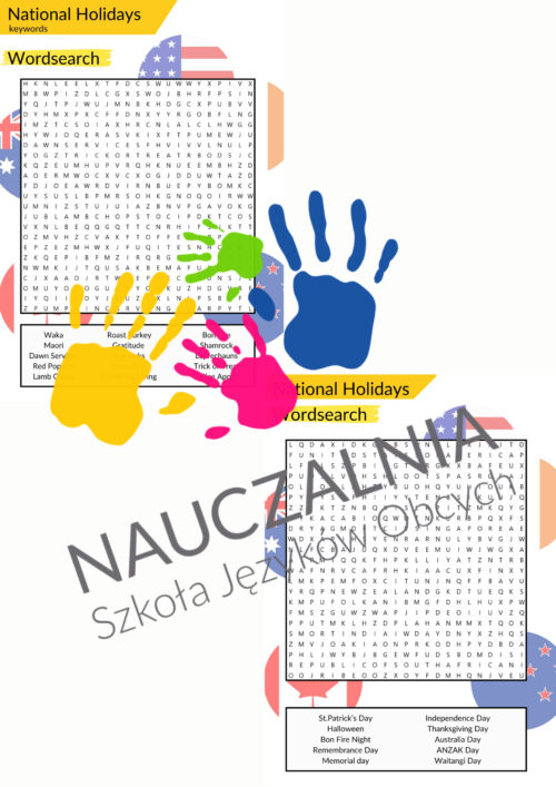 Program półkolonii "Around the English speaking world"+spotkanie online i omówienie programu