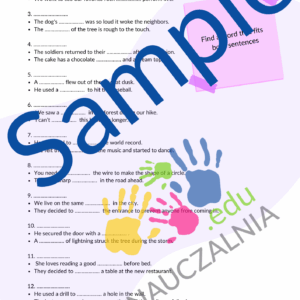 Sety Leksykalne - Advanced English Students