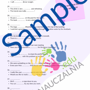 Sety Leksykalne - Advanced English Students