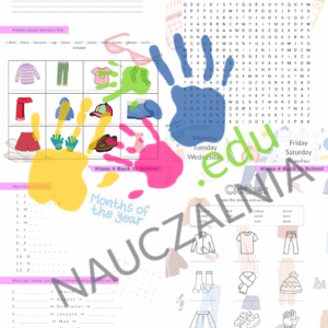 Back to School Materials - Klasa 4