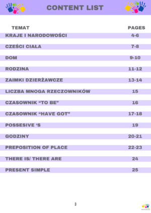 Back to School Materials - Klasa 5