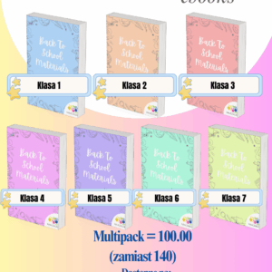 Back To School Materials Combo Pack- Klasa 1,2,3,4,5,6,7