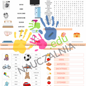 Back to School Materials - Klasa 2