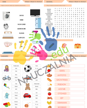 Back to School Materials - Klasa 2